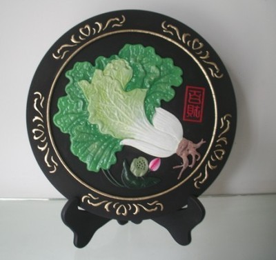 藝康活性炭工藝品擺件圓盤(pán)百財(cái) 凈化空氣的藝術(shù)品